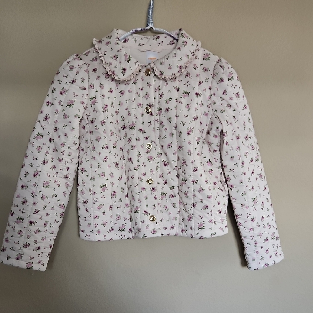 Gymboree Quilted Floral Jacket